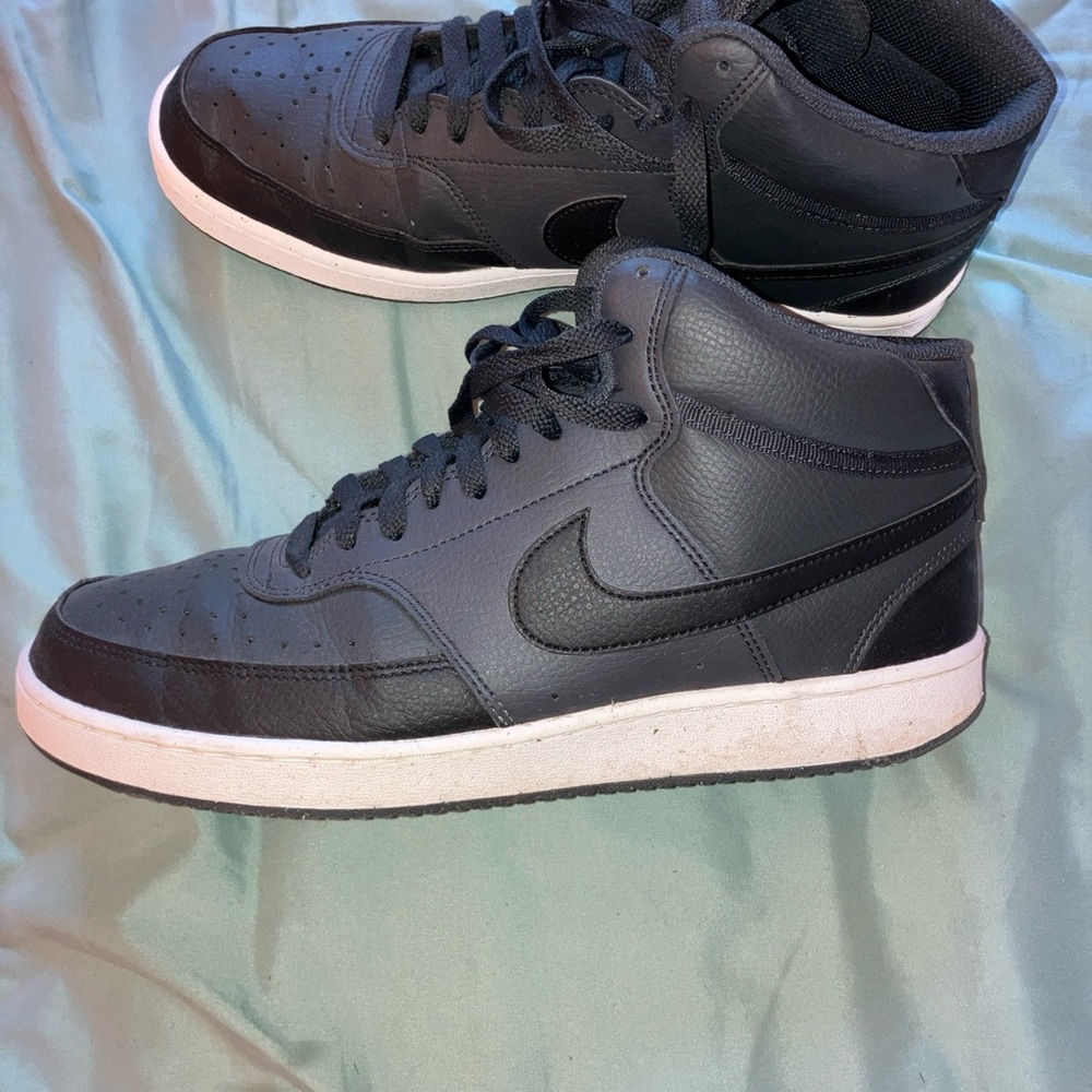 Nike Men's Black High-Top Sneakers Sz 10.5